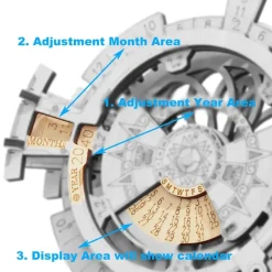 Maqueta Calendario perpetuo Robotime