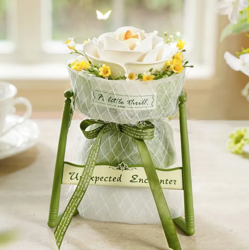 Maqueta Camelia Blanca Robotime