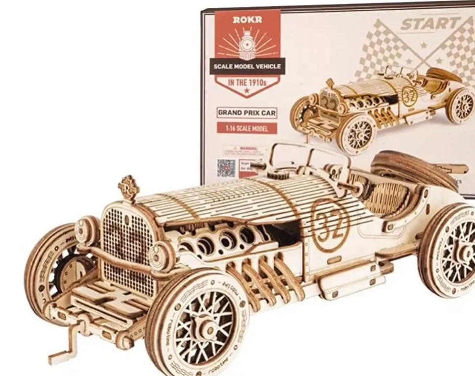 Maqueta coche Grand Prix de madera Classical 3D Robotime