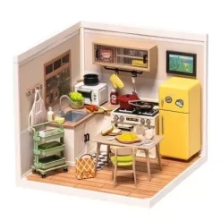 Maqueta Cocina comidas felices Robotime