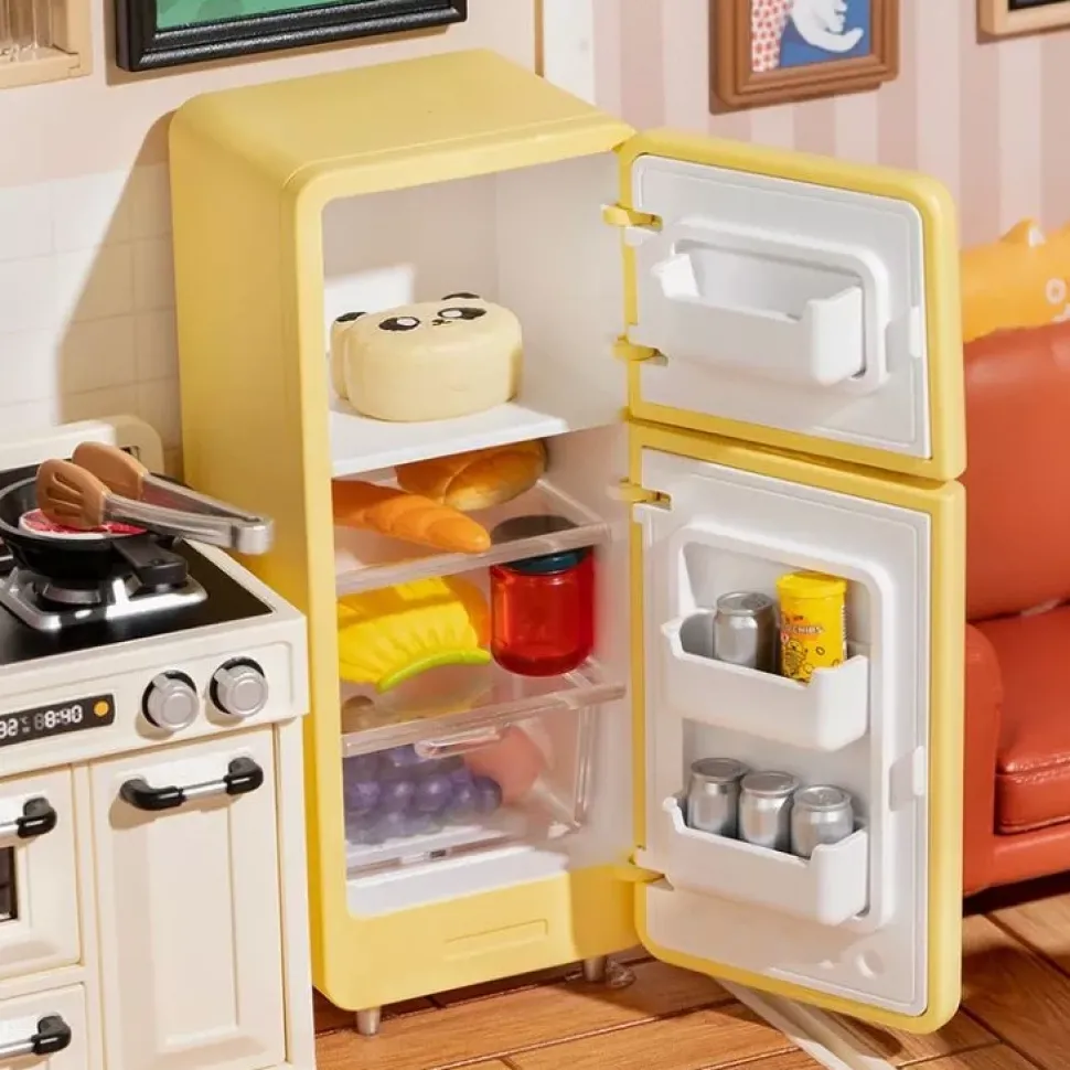 Maqueta Cocina comidas felices Robotime