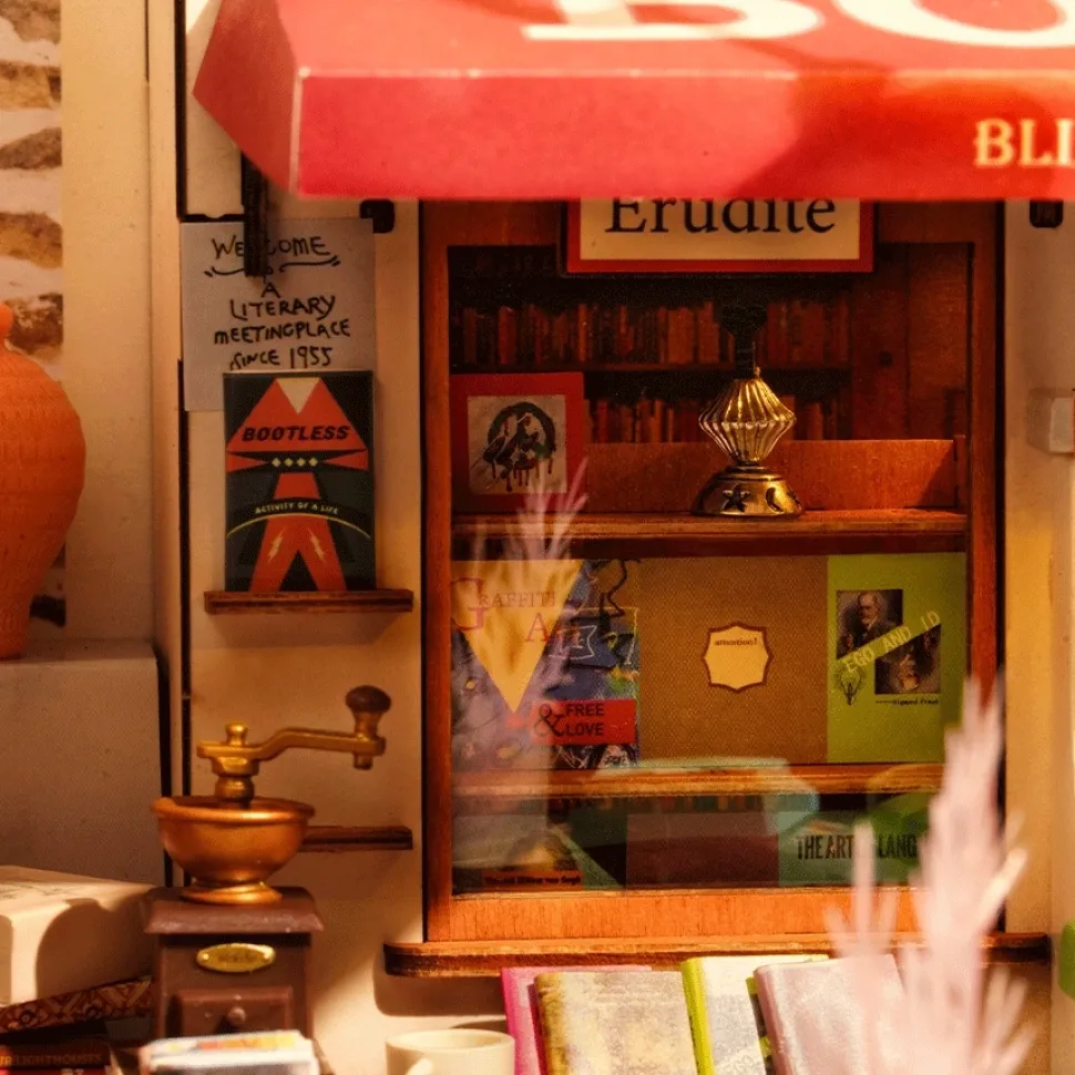 Maqueta Corner Bookstore Robotime