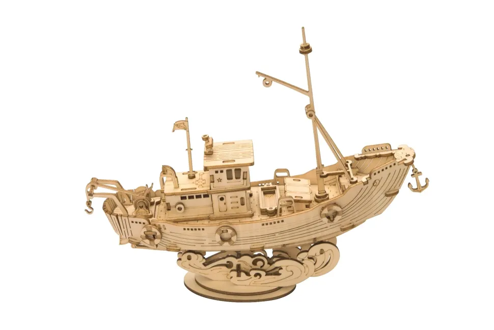 Maqueta de barco de pesca Robotime