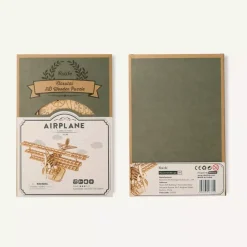 Maqueta de biplano Robotime