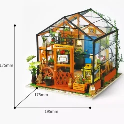 Maqueta de Casa de las flores de Cathy Robotime