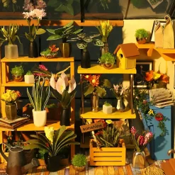 Maqueta de Casa de las flores de Cathy Robotime