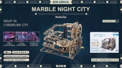 Maqueta de ciudad de noche Robotime