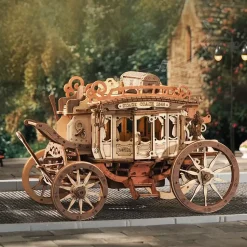 Maqueta de coche de caballos Robotime