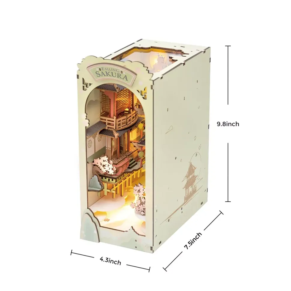 Maqueta de Falling Sakura Robotime