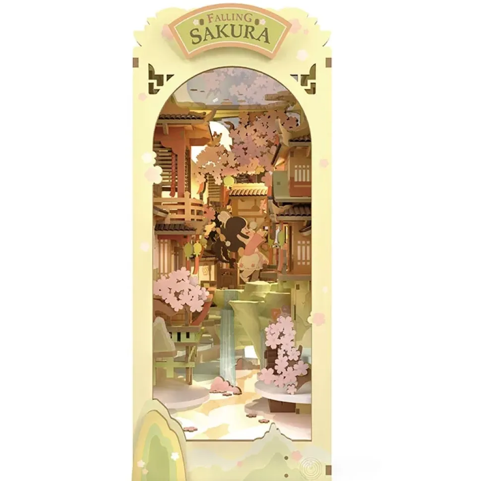 Maqueta de Falling Sakura Robotime