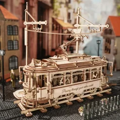 Maqueta de Madera Tranvía Clásico Robotime