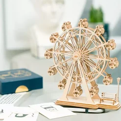 Maqueta de noria de feria Robotime