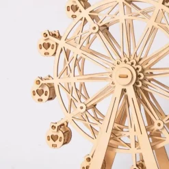 Maqueta de noria de feria Robotime