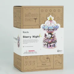 Maqueta de Tiovivo de unicornios Robotime