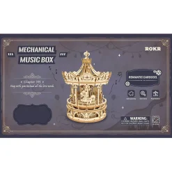 Maqueta de tiovivo romántico Robotime