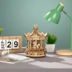 Maqueta de tiovivo romántico Robotime