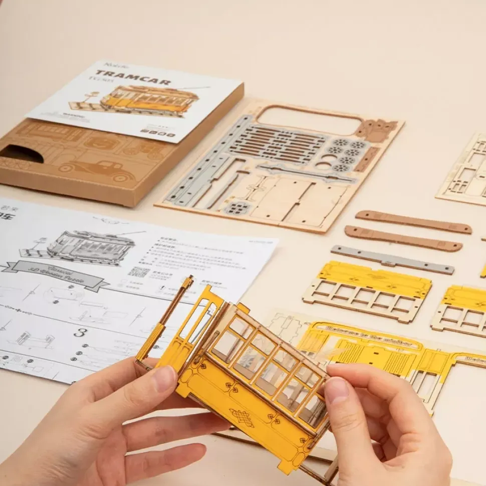 Maqueta de tranvía Robotime