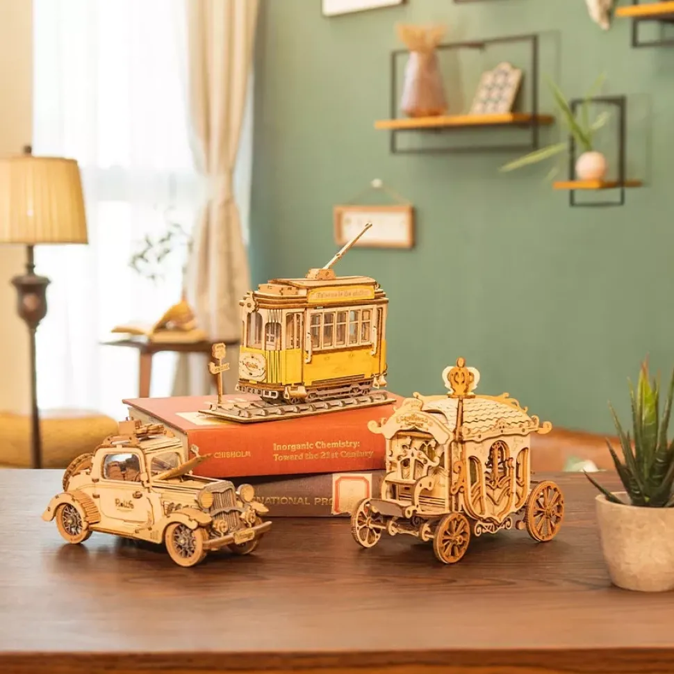 Maqueta de tranvía Robotime