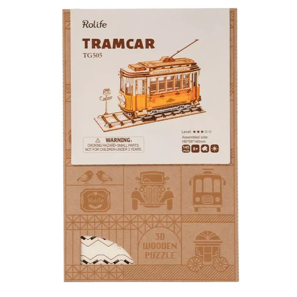 Maqueta de tranvía Robotime