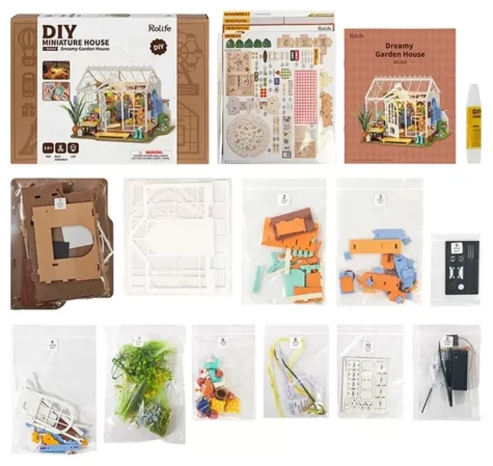 Maqueta Dreamy Garden House Robotime