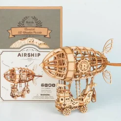 Maqueta globo dirigible de madera Classical 3D Robotime