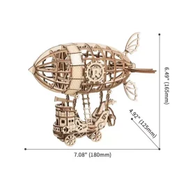 Maqueta globo dirigible de madera Classical 3D Robotime