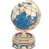 Maqueta Globo terráqueo de madera Classical 3D Robotime