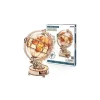 Maqueta globo terráqueo luminoso de madera Classical 3D Robotime