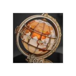Maqueta globo terráqueo luminoso de madera Classical 3D Robotime