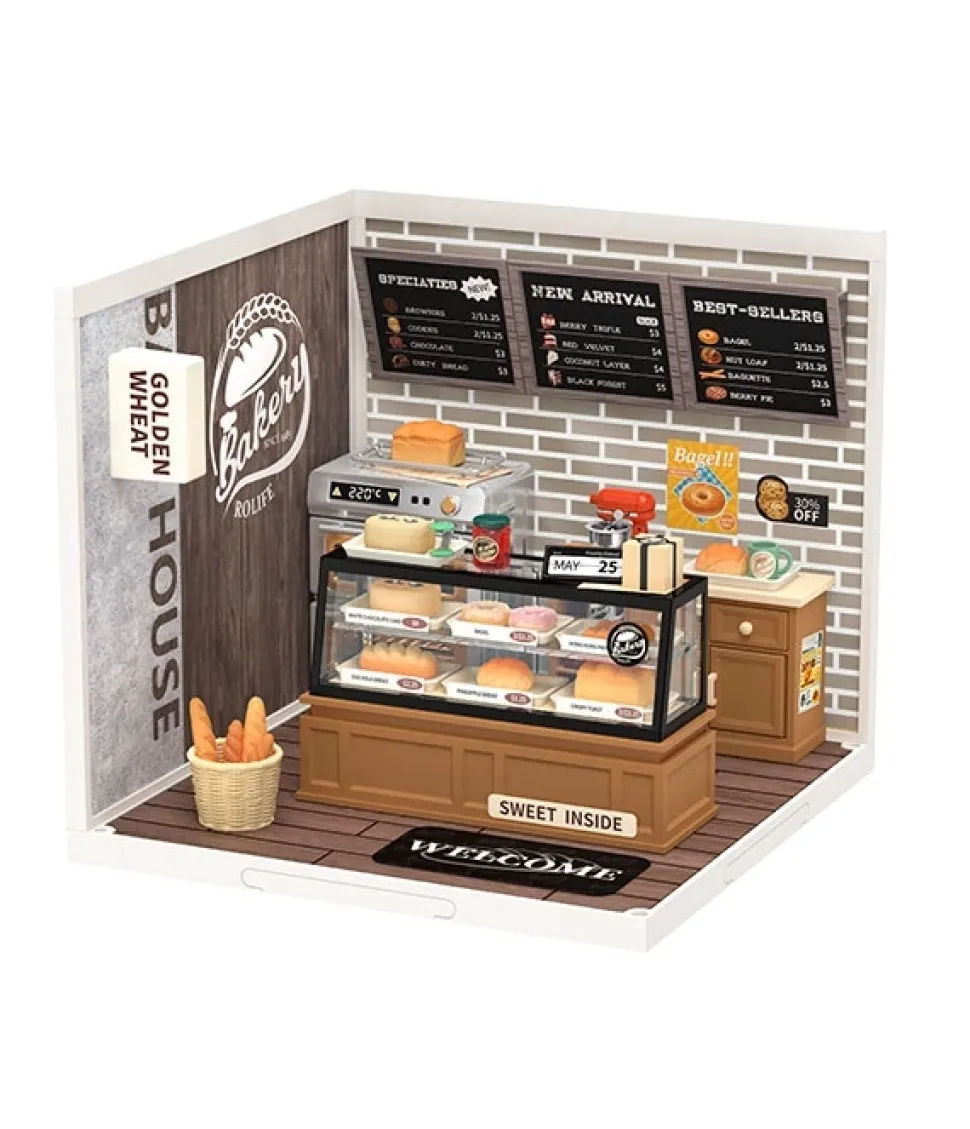 Maqueta Golden Wheat Bakery Robotime