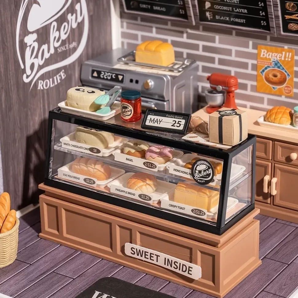 Maqueta Golden Wheat Bakery Robotime