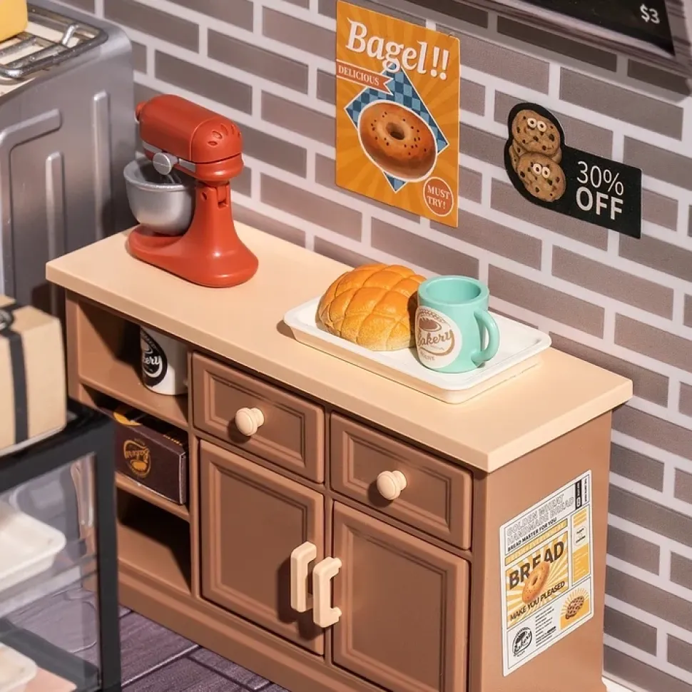 Maqueta Golden Wheat Bakery Robotime