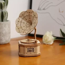 Maqueta Gramófono de madera Classical 3D Robotime