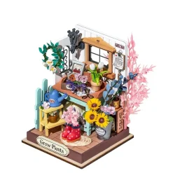 Maqueta jardín terraza de ensueño Robotime