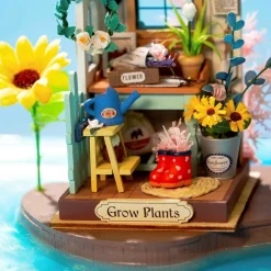 Maqueta jardín terraza de ensueño Robotime