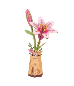 Maqueta Lirio Rosa Robotime