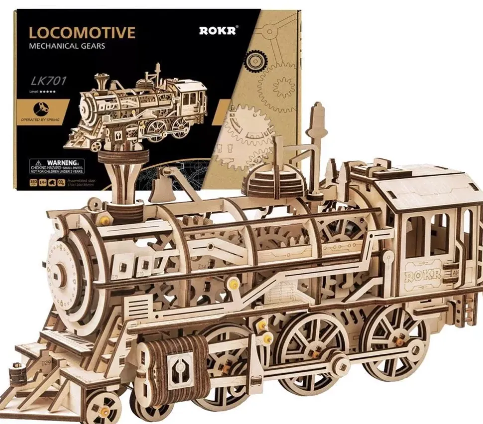 Maqueta Locomotora de madera Classical 3D Robotime