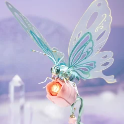 Maqueta Mariposa rosa Robotime