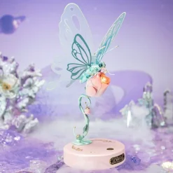 Maqueta Mariposa rosa Robotime