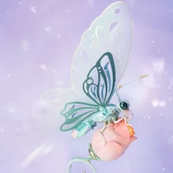 Maqueta Mariposa rosa Robotime