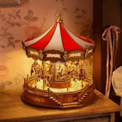 Maqueta musical Carrusel clásico 3D Robotime