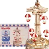 Maqueta musical Parachute de madera Classical 3D Robotime