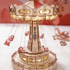 Maqueta musical Swing ride de madera Classical 3D Robotime