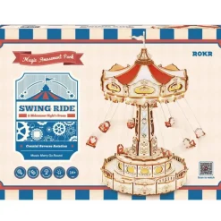 Maqueta musical Swing ride de madera Classical 3D Robotime