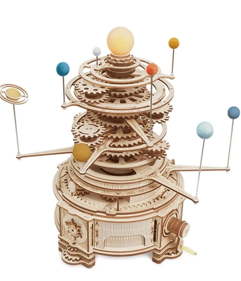 Maqueta Orrery mecánico Robotime