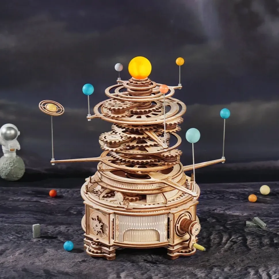 Maqueta Orrery mecánico Robotime
