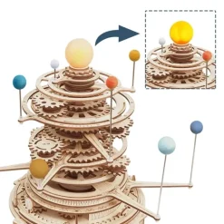 Maqueta Orrery mecánico Robotime