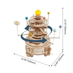 Maqueta Orrery mecánico Robotime