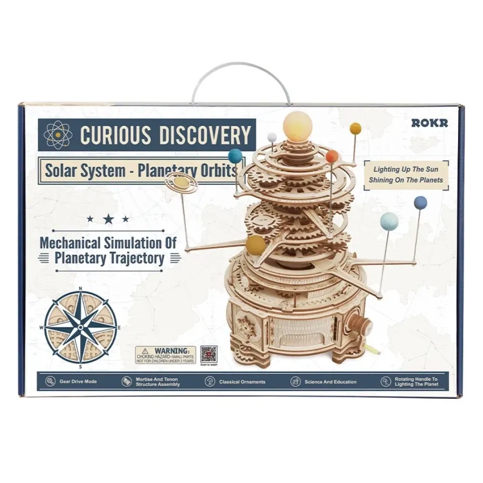 Maqueta Orrery mecánico Robotime