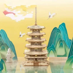 Maqueta Pagoda Cinco Pisos Robotime